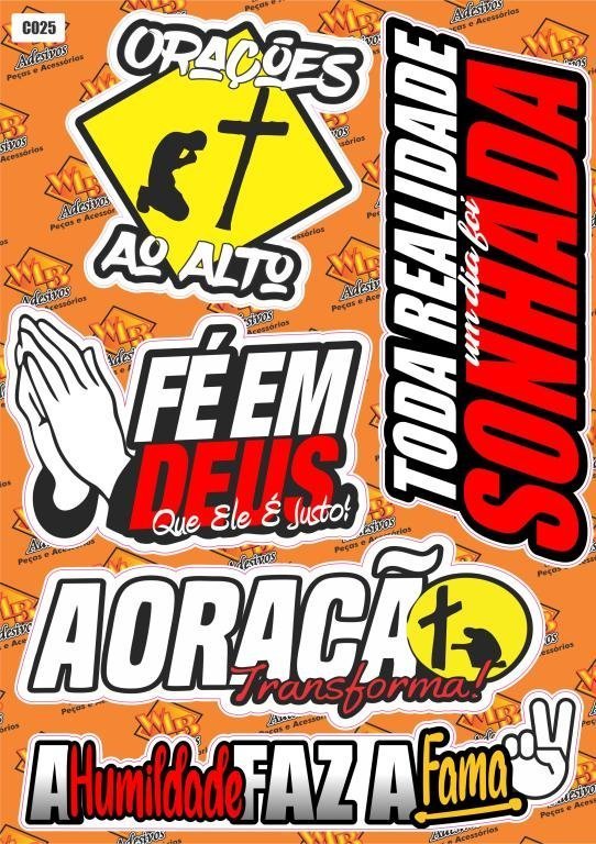 AD. CARTELINHA ORAÇÕES AO ALTO