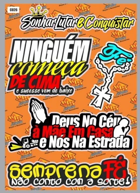 AD. CARTELINHA SONHAR LUTAR