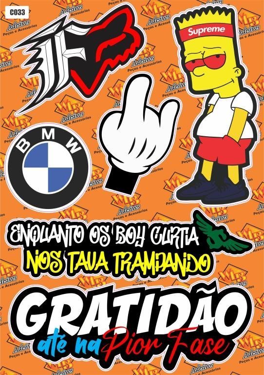 AD. CARTELINHA FOX/SUPREME