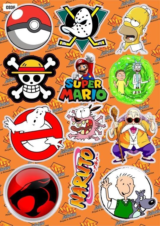 AD. CARTELINHA DESENHOS ANIMADOS