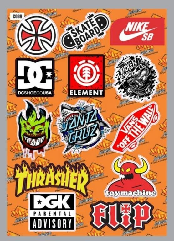 AD. CARTELINHA SKATE