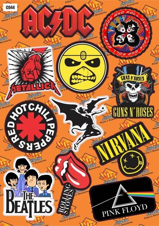 AD. CARTELINHA ROCK