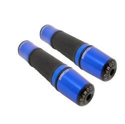 MANOPLA RIZOMA PESO LONGO (1 PAR) PRETO COM AZUL