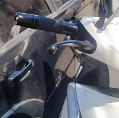 MANOPLA RIZOMA PESO LONGO (1 PAR) PRETO COM PRETO
