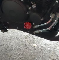 VARETA DE ÓLEO ALUMINIO (UND) VERMELHO