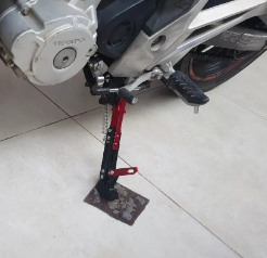 DESCANSO ALUMINIO ESPORTIVO VERMELHO
