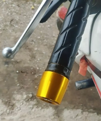 PESO GUIDÃO RACING ALUMINIO (1 PAR) DOURADO