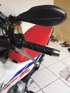 PESO GUIDÃO VIPER CROMADO (1 PAR)