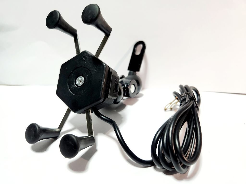 SUPORTE CELULAR C/ CARREGADOR ARANHA (UND)