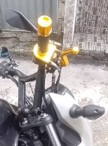 PESO GUIDÃO ALUMÍNIO PCX (1 PAR) DOURADO