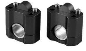 ALONGADOR DE ALUMINIO (1 PAR) PRETO