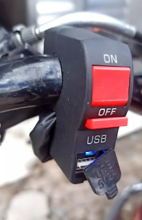 BOTÃO LIGA DESLIGA C/USB (UND)