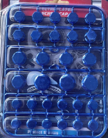 CAPA DE PARAFUSO (30 UND) AZUL