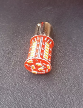 ESTROBO LED LÂMPADA (UND) VERMELHO