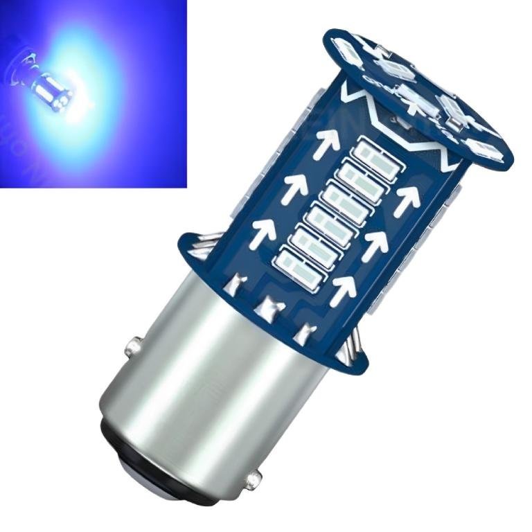 ESTROBO LED LÂMPADA (UND) AZUL