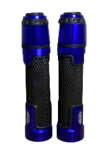 MANOPLA RIZOMA TRANSFORMERS (1 PAR) PRETO COM AZUL
