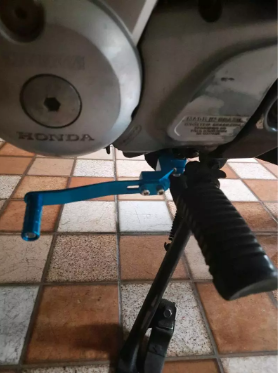PEDAL DE MACHA S/ REGULAGEM (UND) AZUL
