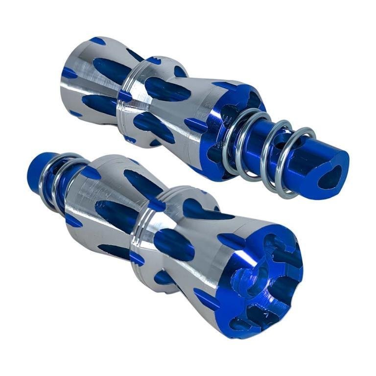 PEDALEIRA ALUMÍNIO NINJA (1 PAR) AZUL