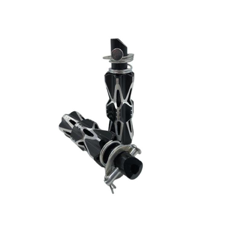 PEDALEIRA SAMURAI (1 PAR) PRETO