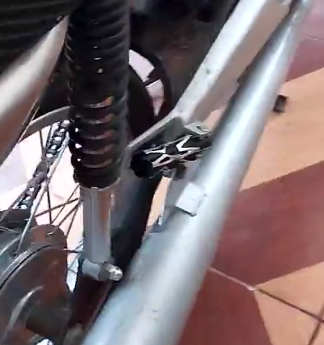 PEDALEIRA SAMURAI (1 PAR) PRETO