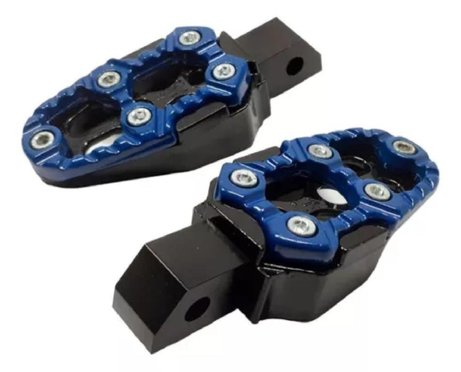 PEDALEIRA XRE BROS (1 PAR) AZUL