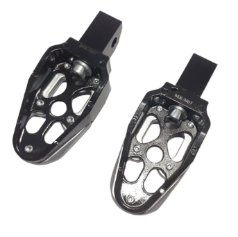PEDALEIRA XRE BROS (1 PAR) PRATA