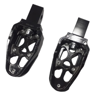 PEDALEIRA XRE BROS (1 PAR) PRETO