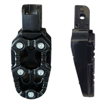 PEDALEIRA XRE BROS (1 PAR) PRETO