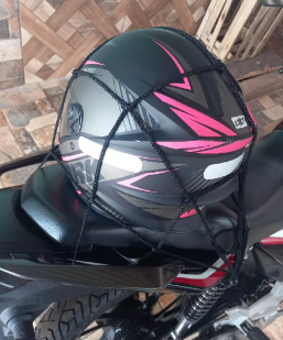 REDINHA P/ CAPACETE (UND) PRETO