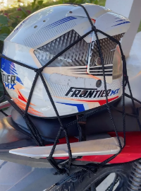 REDINHA P/ CAPACETE (UND) PRETO