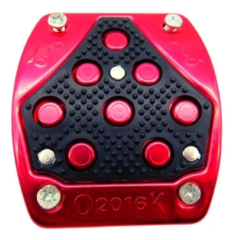 SUPORTE PEDAL FREIO VERMELHO (UND)