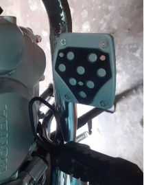 SUPORTE PEDAL FREIO PRATA (UND)