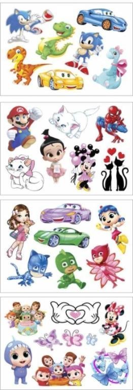 AD. CARTELÃO KIT INFANTIL SONIC - (84 UND)