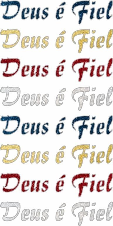 AD. FAIXAS PEQUENA - DEUS É FIEL (40 UND)