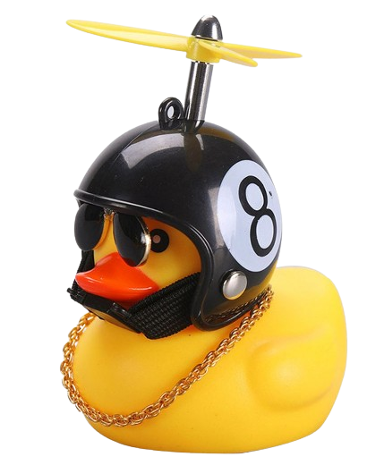 PATINHO AMARELHO DECORATIVO PARA GUIDÃO