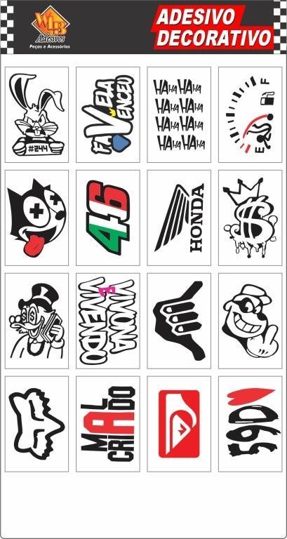 ADESIVO PLOTTER 48 PEÇAS