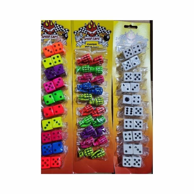 TAMPA VALVULA NEON C/10 PARES