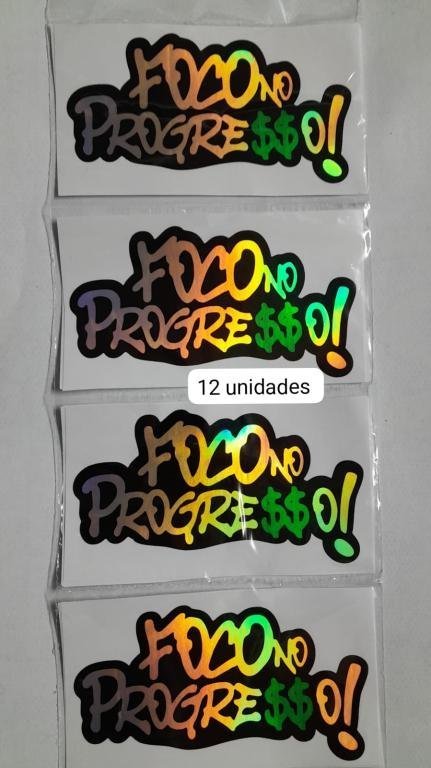 AD. HOLOGRAFICO - FOCO NO PROGRE$$O!
