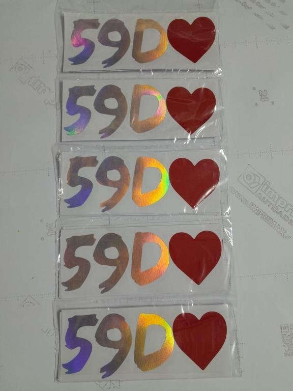 AD. HOLOGRAFICO - 59D