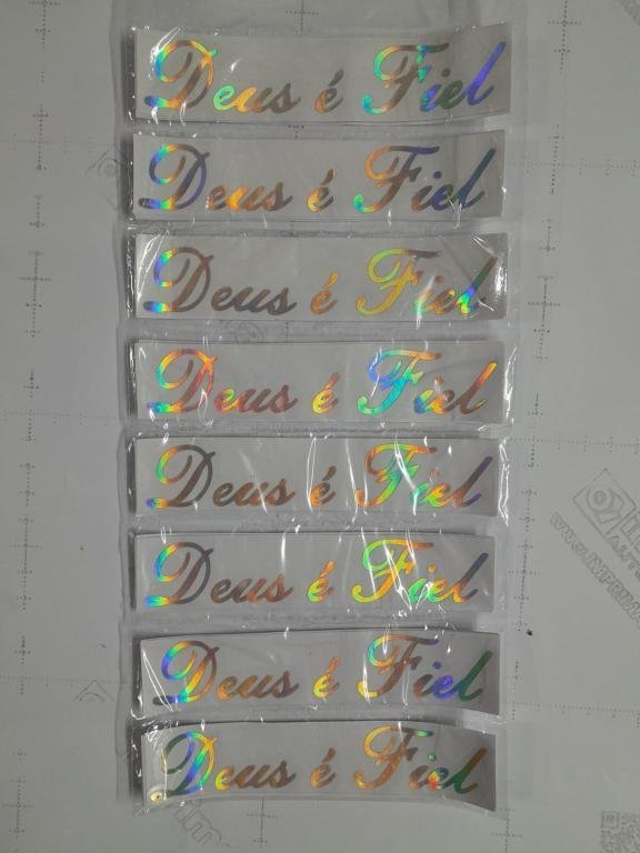 AD. HOLOGRAFICO - DEUS É FIEL