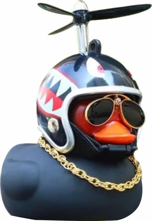 PATINHO PRETO DECORATIVO PARA GUIDÃO