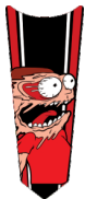 AD. GRAVATA - RICK E MORTY (ADESIVO COMPATÍVEL NÃO ORIGINAL) (UND)
