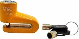 TRAVA DISCO DE FERRO ATEC AMARELO
