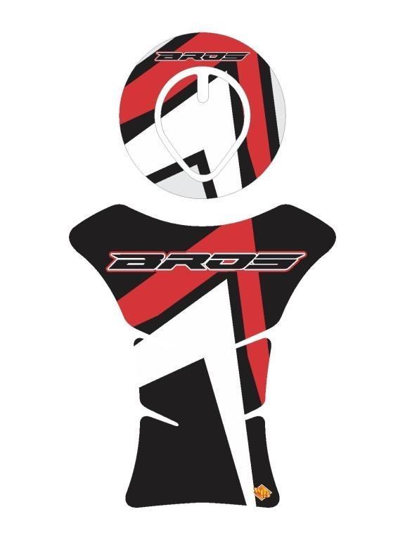 AD. PROTETOR TANK BROS 150 (ADESIVO COMPATÍVEL NÃO ORIGINAL) (UND)