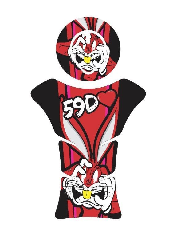 AD. PROTETOR TANK 150/160 DIVERSOS (ADESIVO COMPATÍVEL NÃO ORIGINAL) (UND)