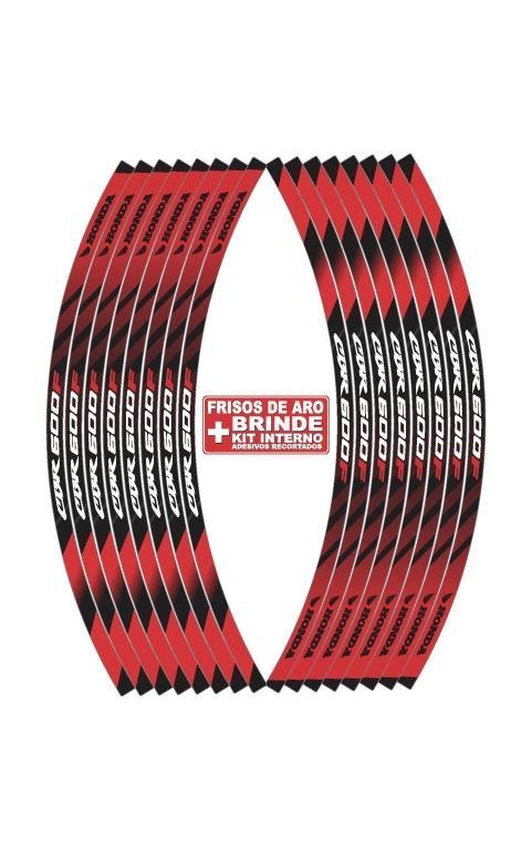 AD. FRISO DE ARO -CBR 300F (ADESIVO COMPATÍVEL NÃO ORIGINAL) (16 UND)