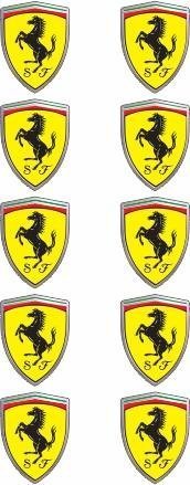 AD. CARTELAS RESINADAS - FERRARI