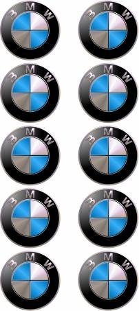AD. CARTELAS RESINADAS - BMW