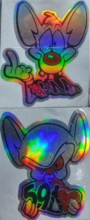AD. HOLOGRAFICO - PINK E CÉREBRO