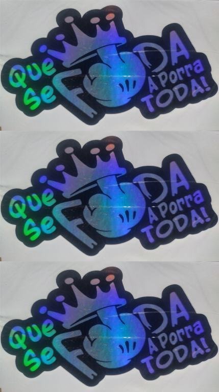 AD. HOLOGRAFICO - QUE SE FODA...